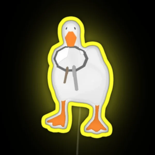 Untitled Goose Game RGB Neon Sign