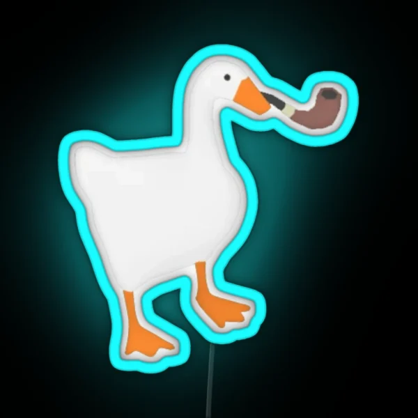 Untitled Goose Game RGB Neon Sign