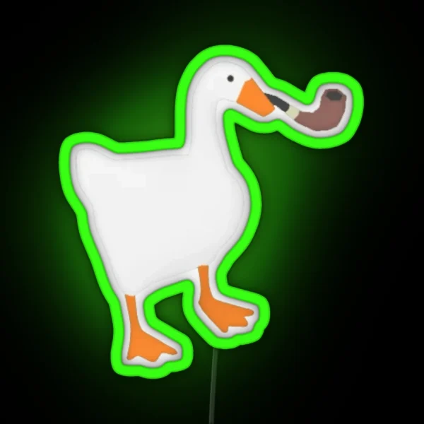 Untitled Goose Game RGB Neon Sign