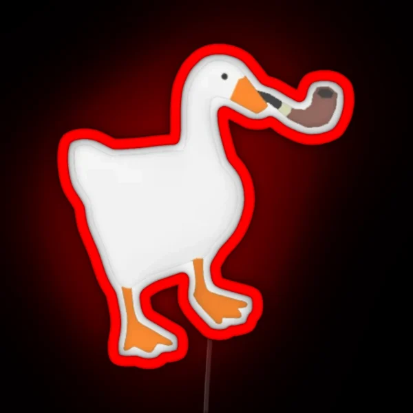 Untitled Goose Game RGB Neon Sign