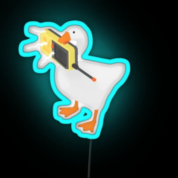 Untitled Goose Game RGB Neon Sign