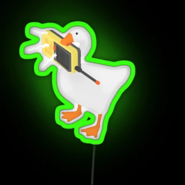Untitled Goose Game RGB Neon Sign