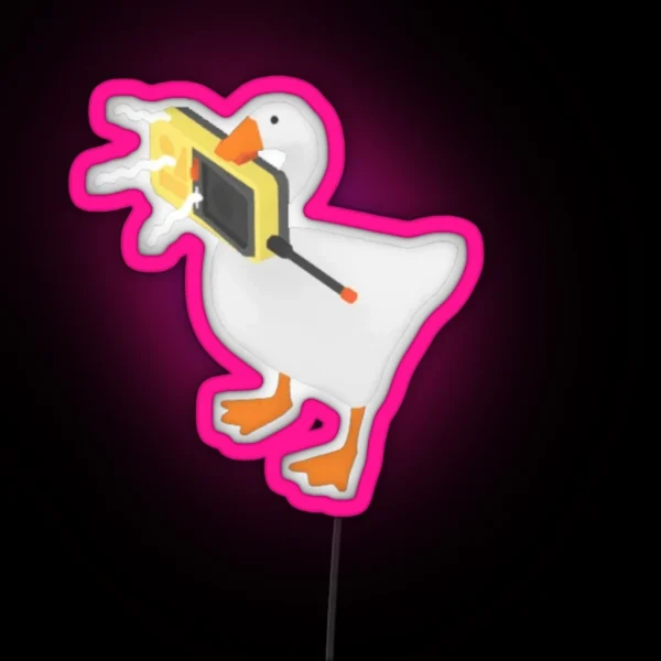Untitled Goose Game RGB Neon Sign