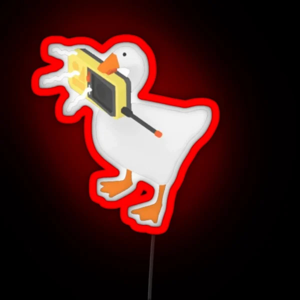 Untitled Goose Game RGB Neon Sign