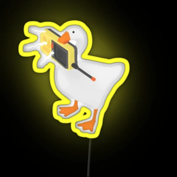 Untitled Goose Game RGB Neon Sign