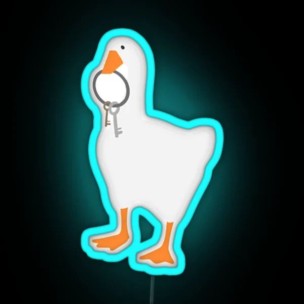 Untitled Goose RGB Neon Sign