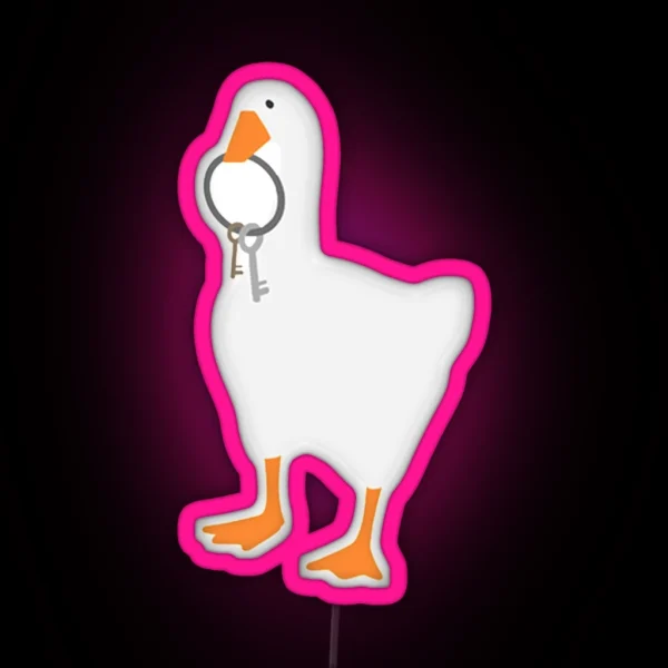 Untitled Goose RGB Neon Sign