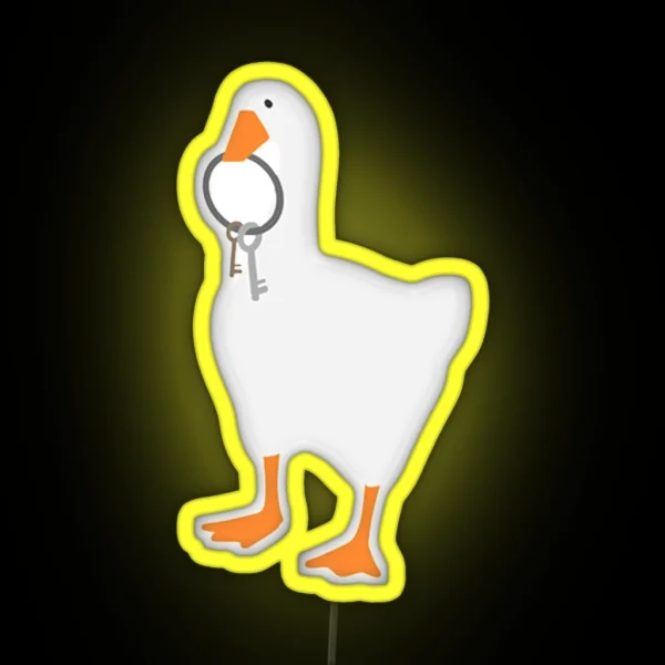 Untitled Goose RGB Neon Sign