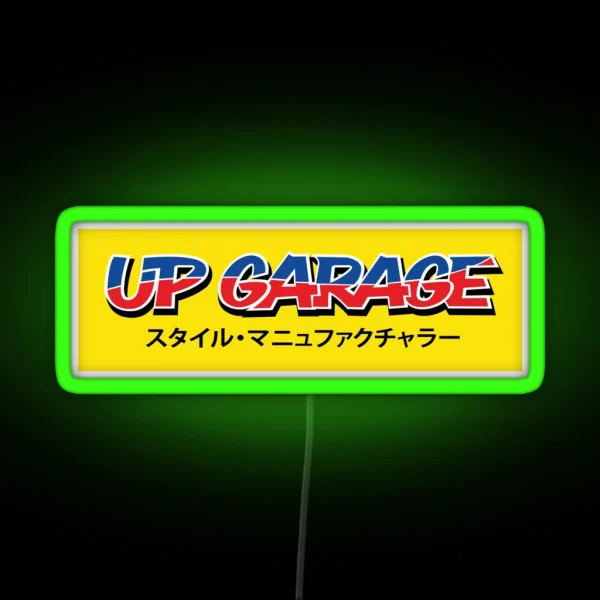 UP Garage RGB Neon Sign