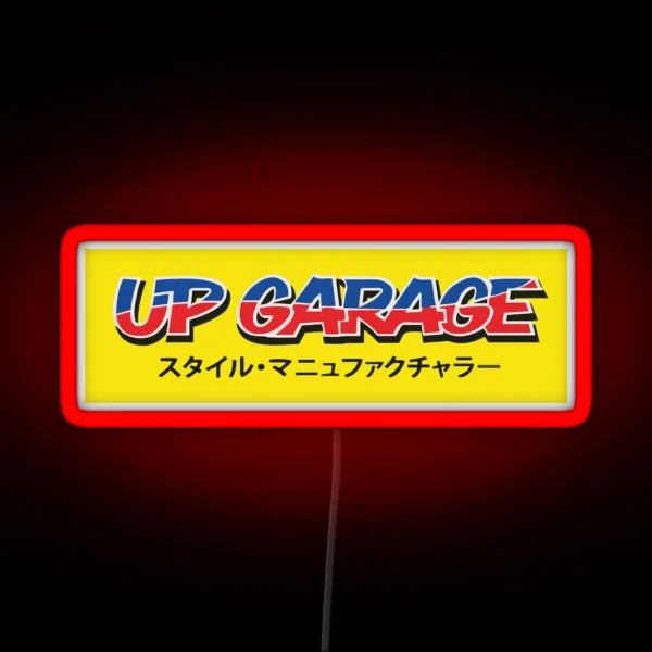 Up Garage RGB Neon Sign