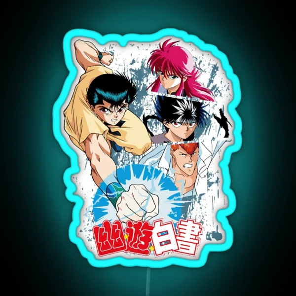 Urameshi Team RGB Neon Sign