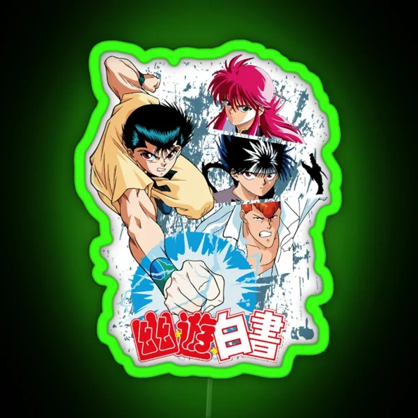 Urameshi Team RGB Neon Sign