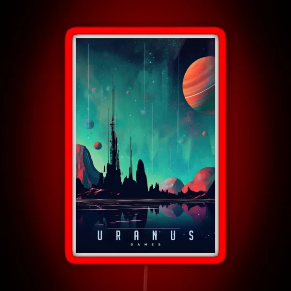 Uranus Games RGB Neon Sign