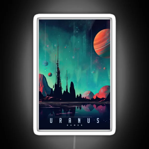 Uranus Games RGB Neon Sign