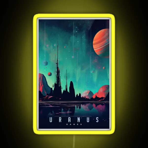 Uranus Games RGB Neon Sign