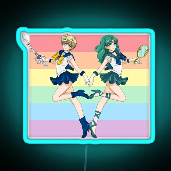 Uranus Neptune Pride RGB Neon Sign