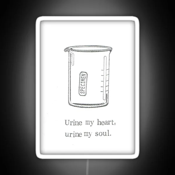 Urine My Heart RGB Neon Sign