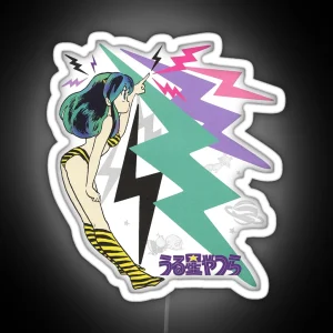 Urusei Yatsura Lum Invader RGB Neon Sign