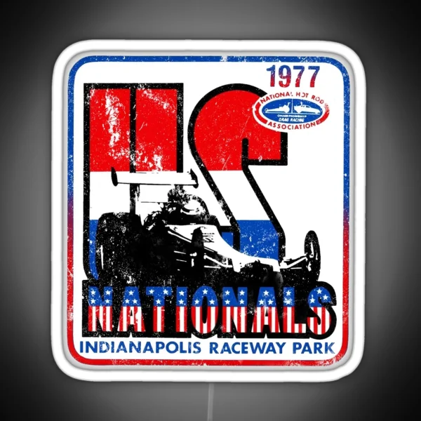 US Nationals 1977 RGB Neon Sign