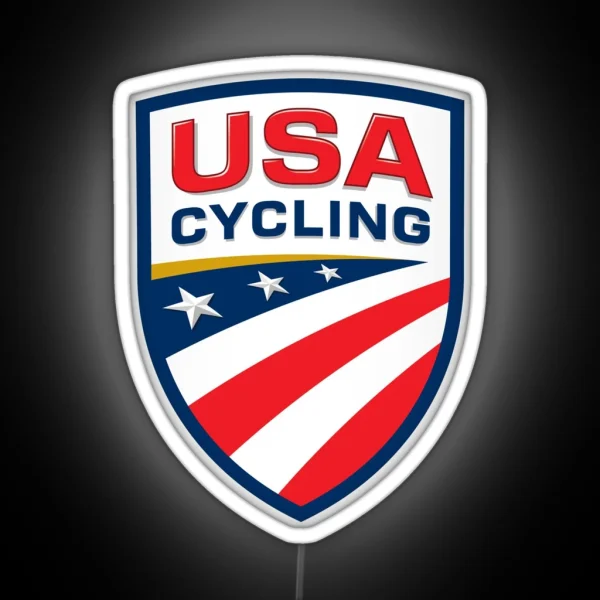 USA CYCLING RGB Neon Sign