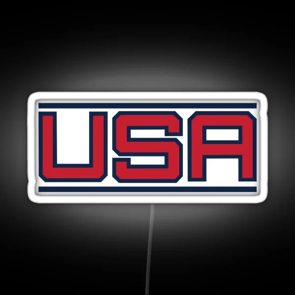USA RGB Neon Sign