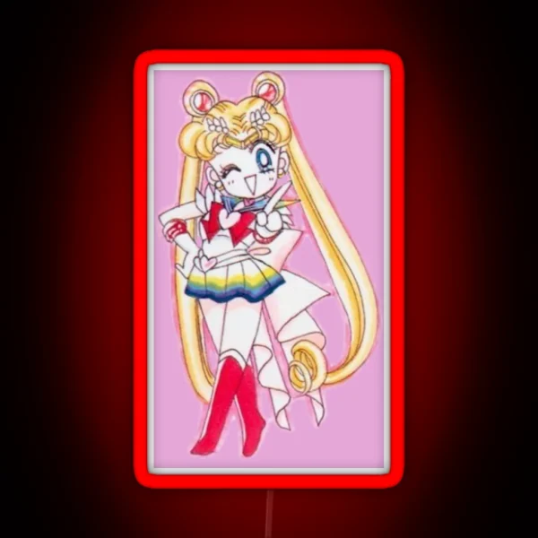 Usagi Chan RGB Neon Sign