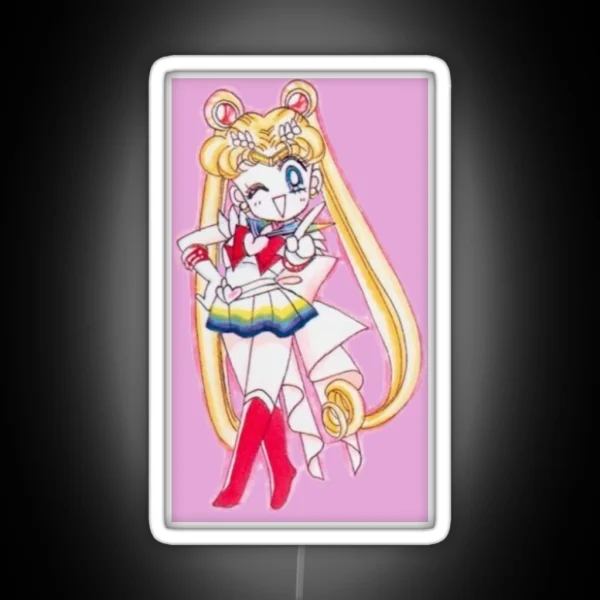 Usagi Chan RGB Neon Sign