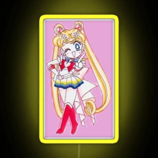 Usagi Chan RGB Neon Sign