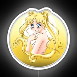 Usagi Moon RGB Neon Sign