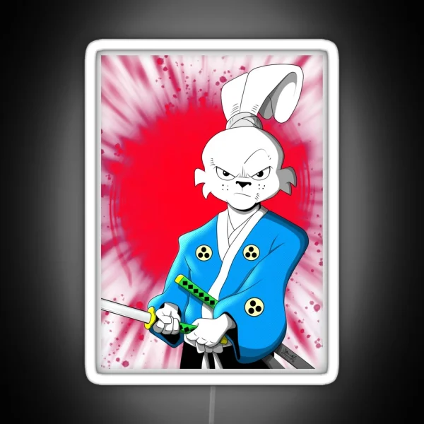 Usagi Yojimbo RGB Neon Sign