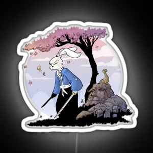 Usagi Yojimbo RGB Neon Sign