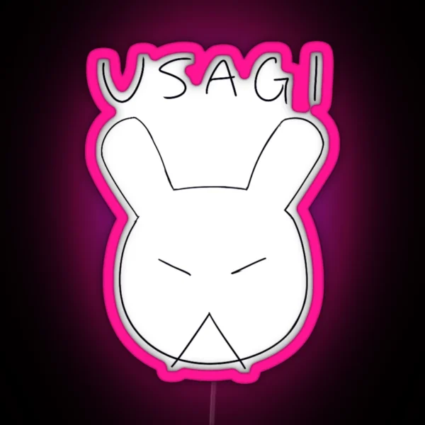 USAGI Yowapeda RGB Neon Sign