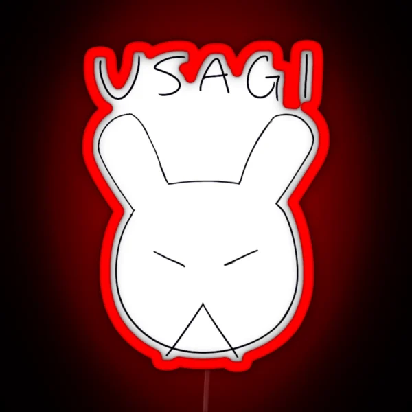 USAGI Yowapeda RGB Neon Sign