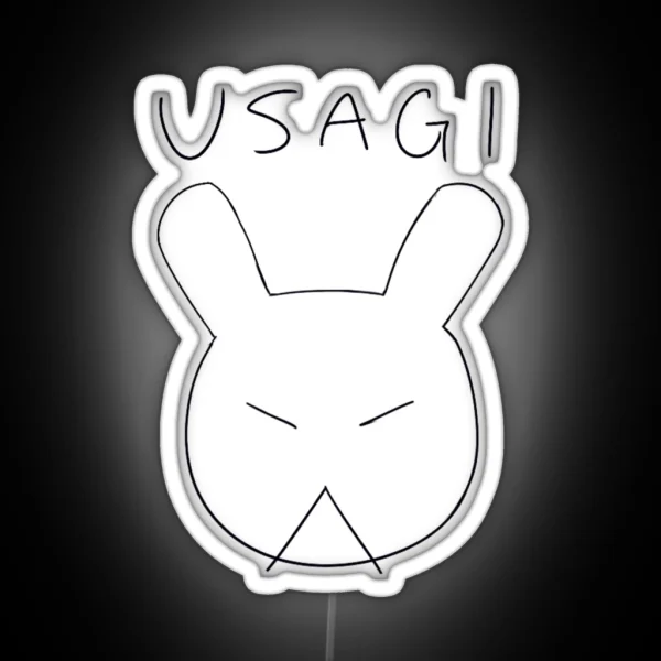 USAGI Yowapeda RGB Neon Sign