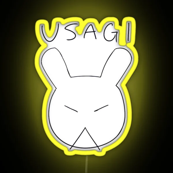 USAGI Yowapeda RGB Neon Sign