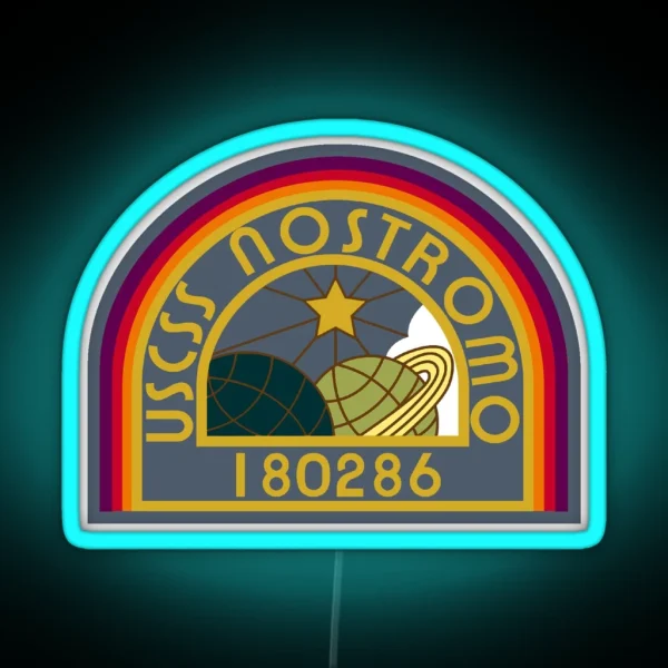USCSS Nostromo RGB Neon Sign