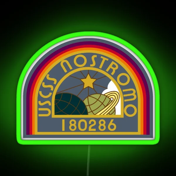 USCSS Nostromo RGB Neon Sign