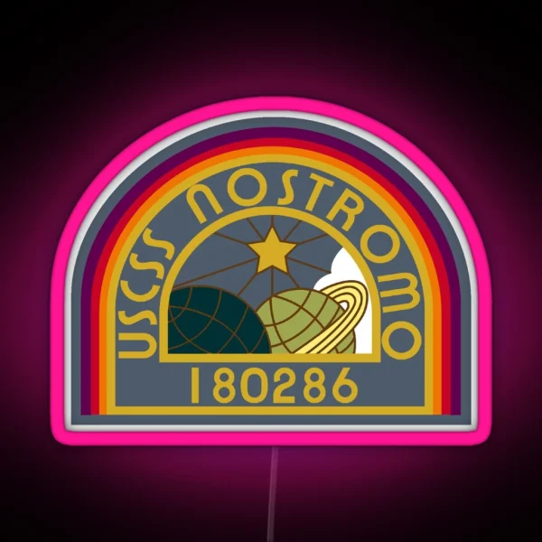 USCSS Nostromo RGB Neon Sign