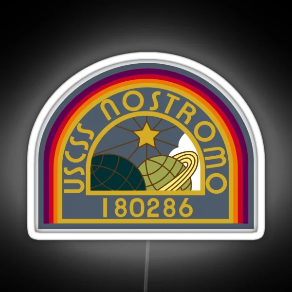 USCSS Nostromo RGB Neon Sign