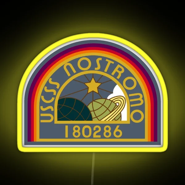 USCSS Nostromo RGB Neon Sign