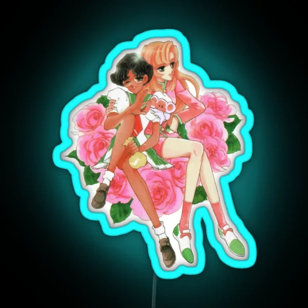 Utenaandanthy X Rose Seat RGB Neon Sign