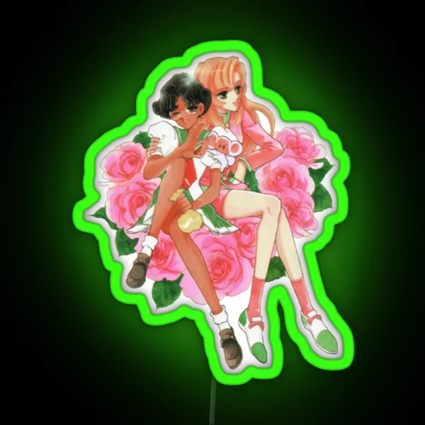 Utenaandanthy X Rose Seat RGB Neon Sign
