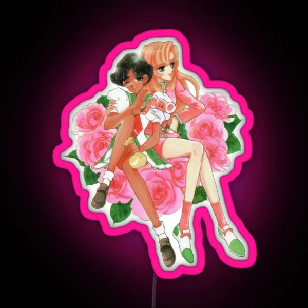 Utenaandanthy X Rose Seat RGB Neon Sign