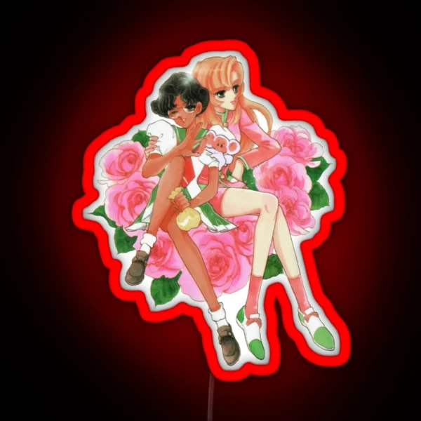 Utenaandanthy X Rose Seat RGB Neon Sign