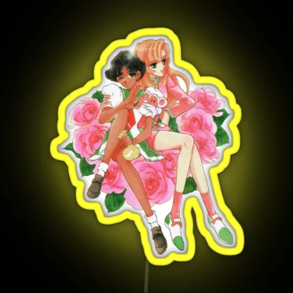 Utenaandanthy X Rose Seat RGB Neon Sign
