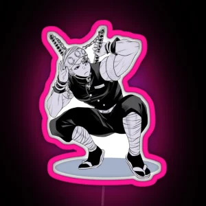 Uzui Double Swords RGB Neon Sign