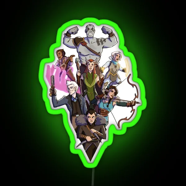 V0x Machinaz Legends RGB Neon Sign