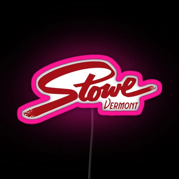 Vacation Winter Sports RGB Neon Sign
