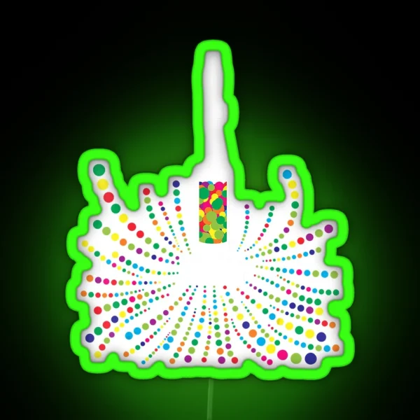 Vacuum Cleanup RGB Neon Sign