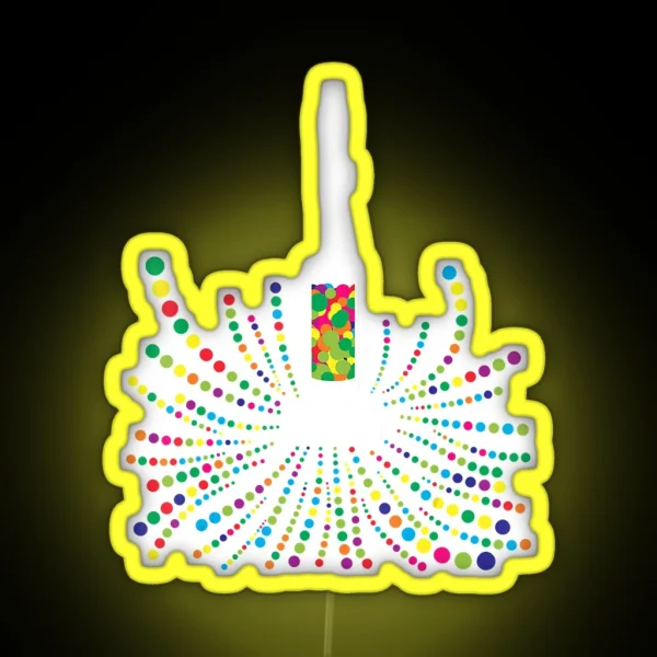 Vacuum Cleanup RGB Neon Sign